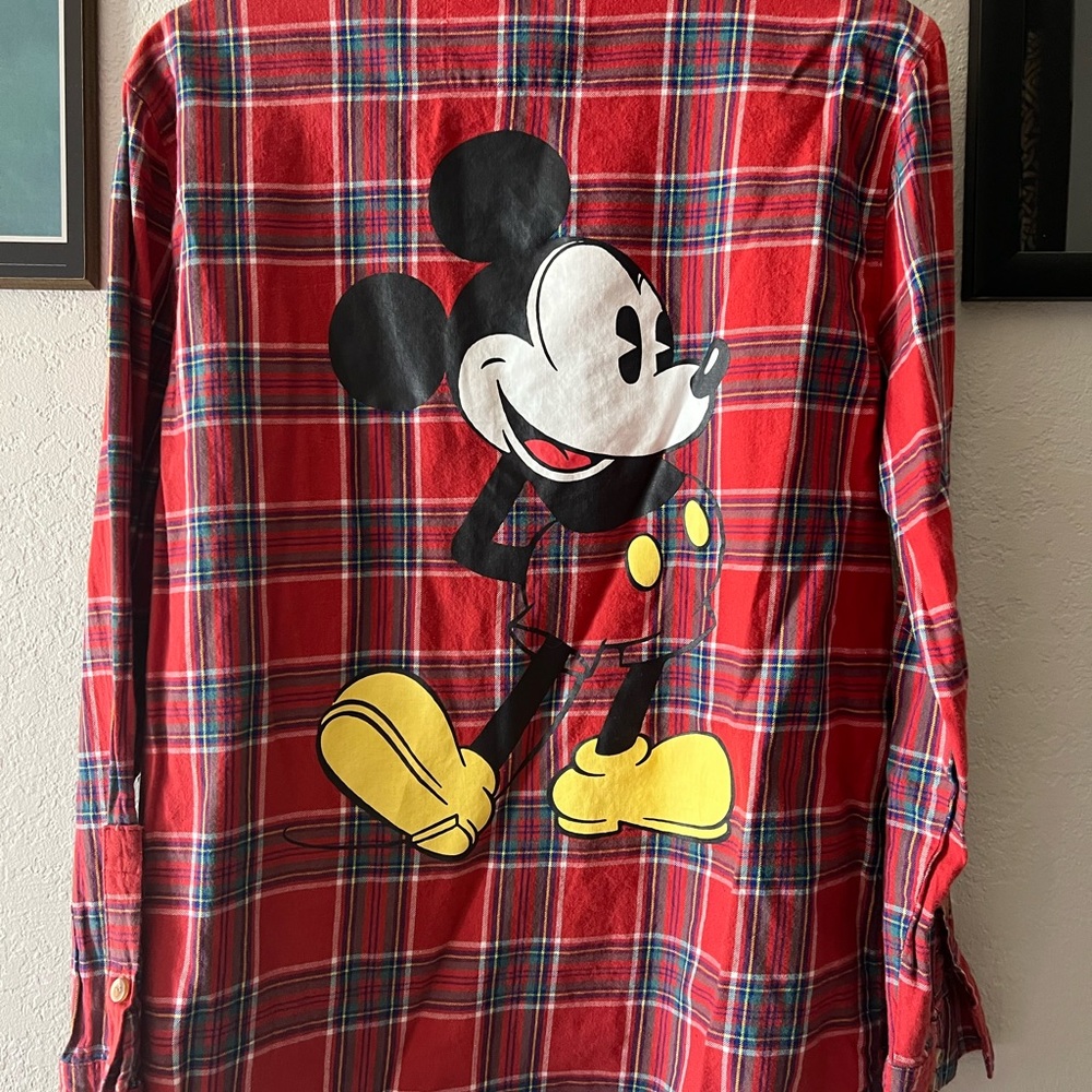❤️‍🔥 Cakeworthy x Disney Mickey Mouse Flannel ❤️‍🔥